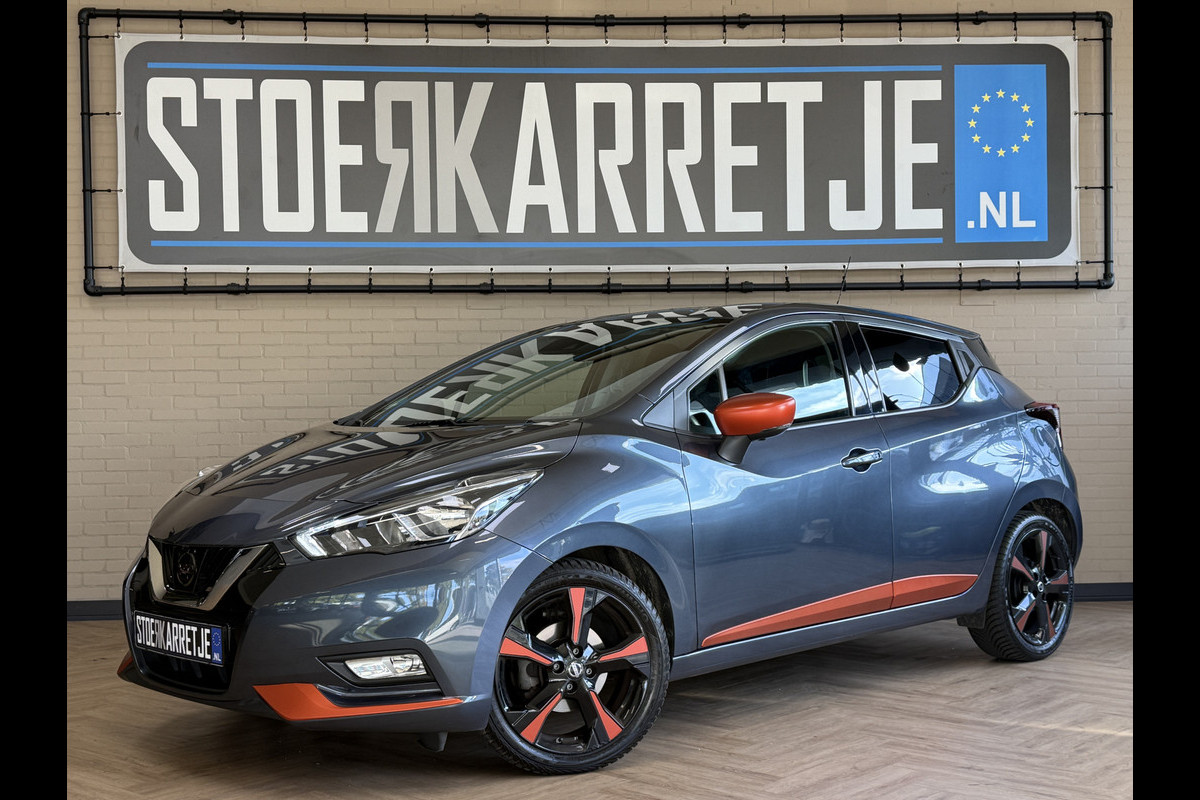Nissan Micra 0.9 IG-T Tekna Navi | Bose | 360 Camara | Blindspot | Cruise control | Stoelverwarming | Volledig onderhouden!
