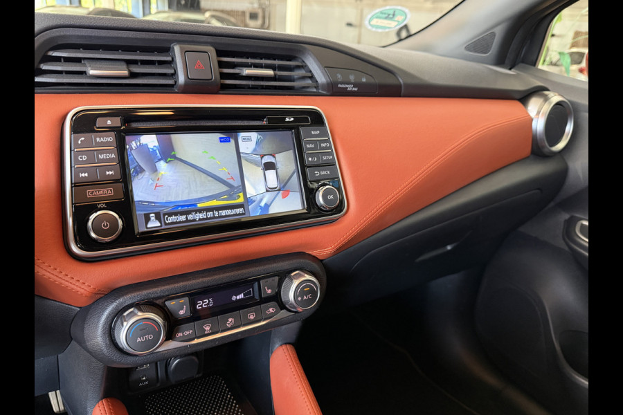 Nissan Micra 0.9 IG-T Tekna Navi | Bose | 360 Camara | Blindspot | Cruise control | Stoelverwarming | Volledig onderhouden!