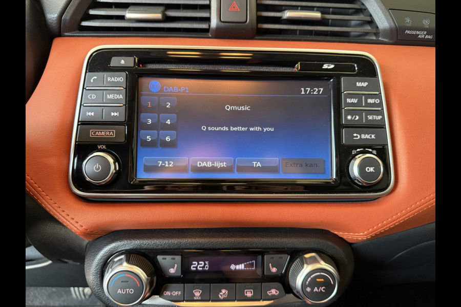 Nissan Micra 0.9 IG-T Tekna Navi | Bose | 360 Camara | Blindspot | Cruise control | Stoelverwarming | Volledig onderhouden!