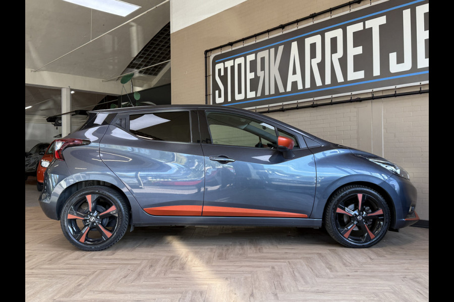 Nissan Micra 0.9 IG-T Tekna Navi | Bose | 360 Camara | Blindspot | Cruise control | Stoelverwarming | Volledig onderhouden!
