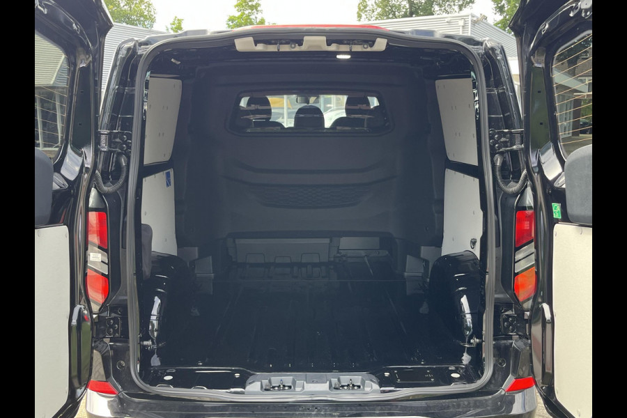 Ford Transit Custom 320 2.5 PHEV L2H1 Black Platinum DC Prijs is excl. BTW EN BPM Ford Voorraad | SCI | 233pk | Netto bijtelling 2025 vanaf 461,- per maand! | Driver Assistance Pack Ultimate | Dubbele Zijschuifdeuren | Ford Voorraad