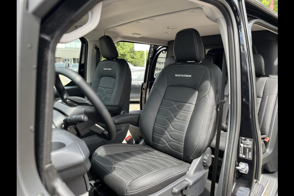 Ford Transit Custom 320 2.5 PHEV L2H1 Black Platinum DC Prijs is excl. BTW EN BPM Ford Voorraad | SCI | 233pk | Netto bijtelling 2025 vanaf 461,- per maand! | Driver Assistance Pack Ultimate | Dubbele Zijschuifdeuren | Ford Voorraad