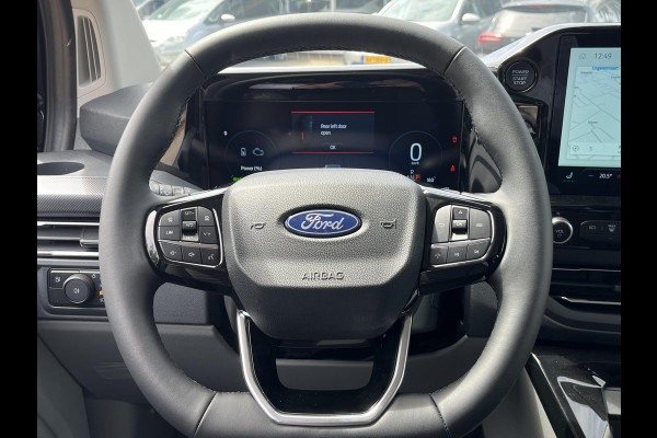 Ford Transit Custom 320 2.5 PHEV L2H1 Black Platinum DC Prijs is excl. BTW EN BPM Ford Voorraad | SCI | 233pk | Netto bijtelling 2025 vanaf 461,- per maand! | Driver Assistance Pack Ultimate | Dubbele Zijschuifdeuren | Ford Voorraad