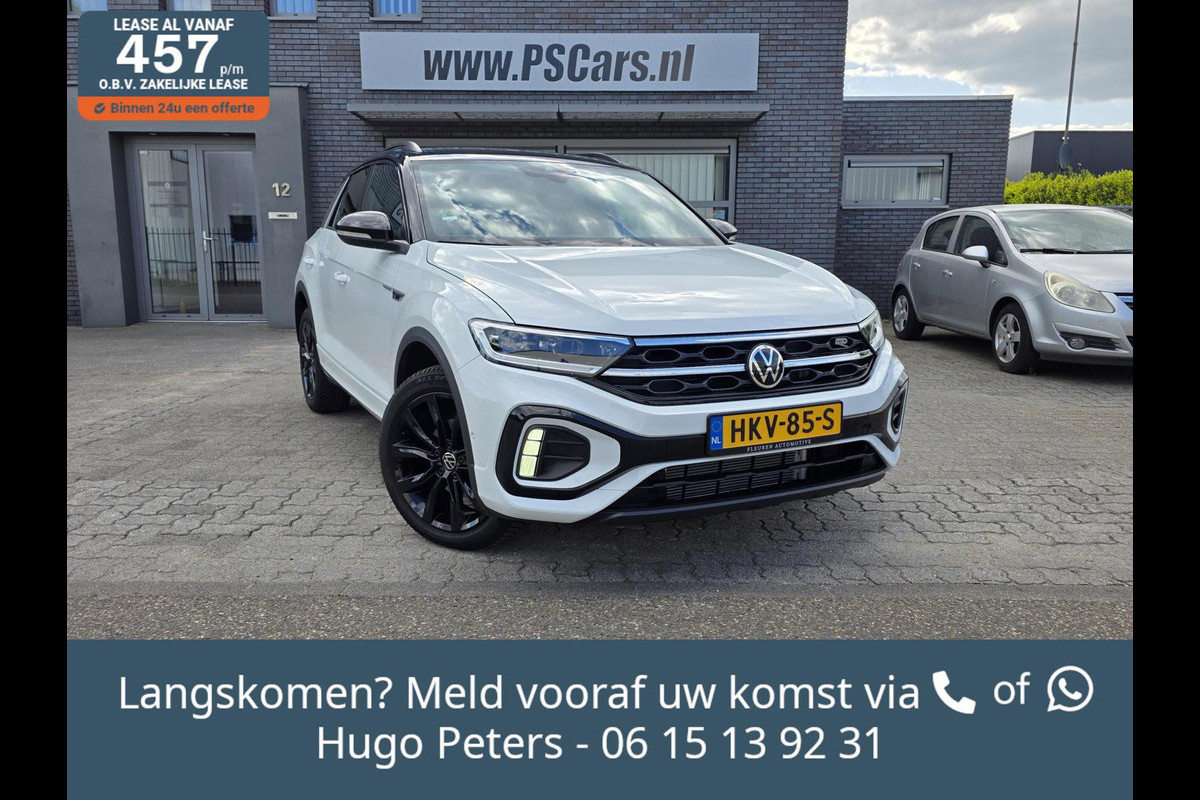 Volkswagen T-Roc 1.5 TSI R-Line IQ|ERGO|Stuurver|APP|12-2023 Volkswagen T-Roc 1.5 TSI R-Line IQ|ERGO|Stuurver|APP|12-2023