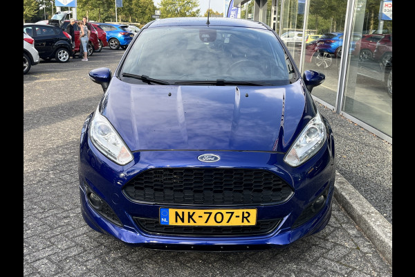 Ford Fiesta 1.0 EcoBoost ST Line 100pk/74kW 6-bak | Camera | Cruise | Navi | PDC | Privacy | Spoiler | Climate | Vooruitverwarming | etc. etc.