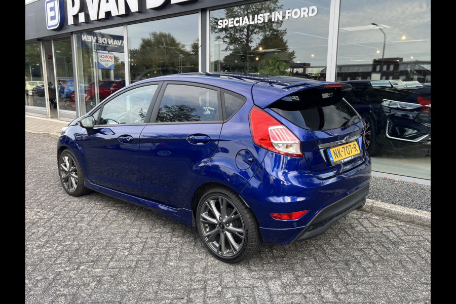 Ford Fiesta 1.0 EcoBoost ST Line 100pk/74kW 6-bak | Camera | Cruise | Navi | PDC | Privacy | Spoiler | Climate | Vooruitverwarming | etc. etc.