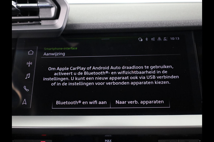 Audi A3 Sportback 30 TFSI Pro Line 110 pk S-tronic | Navigatie via App | Parkeersensoren achter | Adaptieve cruise control | Apple Carplay/Android Auto |