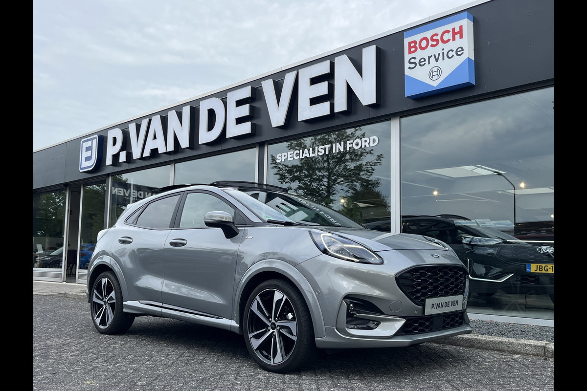 Ford Puma 1.0 EcoBoost Hybrid ST-Line X 155pk/114kW 6-bak | Garantie t/m 05-2028/50.000 km | Full Options | Panoramadak | Driver Assistance Pack | Keyless | Winter Pack | Technology Pack | etc. etc. Ford Puma 1.0 EcoBoost Hybrid ST-Line X 155pk/114kW 6-bak | Garantie t/m 05-2028/50.000 km | Full Options | Panoramadak | Driver Assistance Pack | Keyless | Winter Pack | Technology Pack | etc. etc.