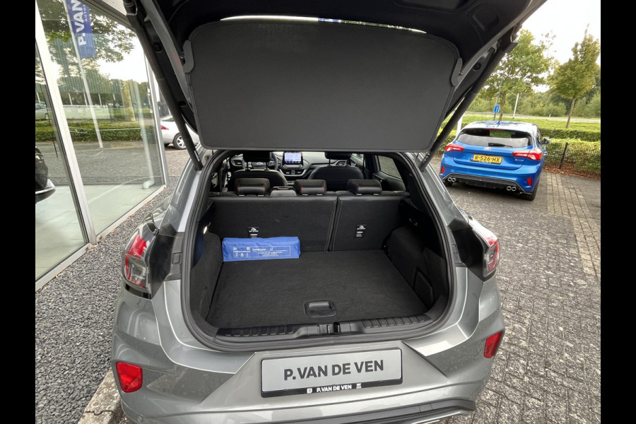 Ford Puma 1.0 EcoBoost Hybrid ST-Line X 155pk/114kW 6-bak | Garantie t/m 05-2028/50.000 km | Full Options | Panoramadak | Driver Assistance Pack | Keyless | Winter Pack | Technology Pack | etc. etc.