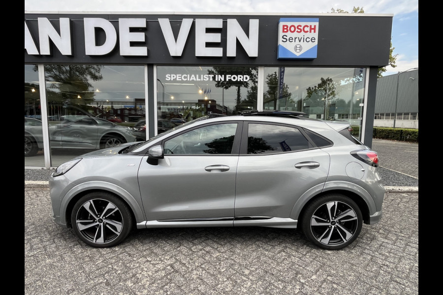 Ford Puma 1.0 EcoBoost Hybrid ST-Line X 155pk/114kW 6-bak | Garantie t/m 05-2028/50.000 km | Full Options | Panoramadak | Driver Assistance Pack | Keyless | Winter Pack | Technology Pack | etc. etc.