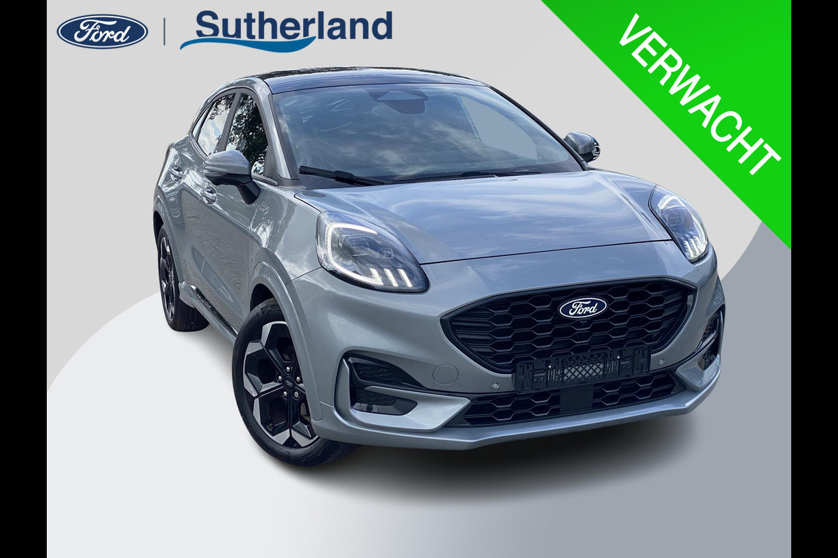 Ford Puma 1.0 EcoBoost Hybrid ST-Line X 155pk Automaat | Panoramadak | Afneembare trekhaak | Winter Pack | Adaptive cruise control | 360 graden camera | Bang&Olufsen | Elektrsiche achterklep | Matrix LED Ford Puma 1.0 EcoBoost Hybrid ST-Line X 155pk Automaat | Panoramadak | Afneembare trekhaak | Winter Pack | Adaptive cruise control | 360 graden camera | Bang&Olufsen | Elektrsiche achterklep | Matrix LED