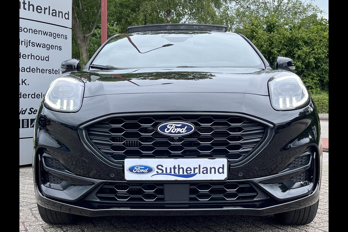 Ford Puma 1.0 EcoBoost Hybrid ST-Line X 155pk Automaat | Panoramadak | Afneembare trekhaak | Winter Pack | Adaptive cruise control | 360 graden camera | Bang&Olufsen | Elektrsiche achterklep | Matrix LED Ford Puma 1.0 EcoBoost Hybrid ST-Line X 155pk Automaat | Panoramadak | Afneembare trekhaak | Winter Pack | Adaptive cruise control | 360 graden camera | Bang&Olufsen | Elektrsiche achterklep | Matrix LED