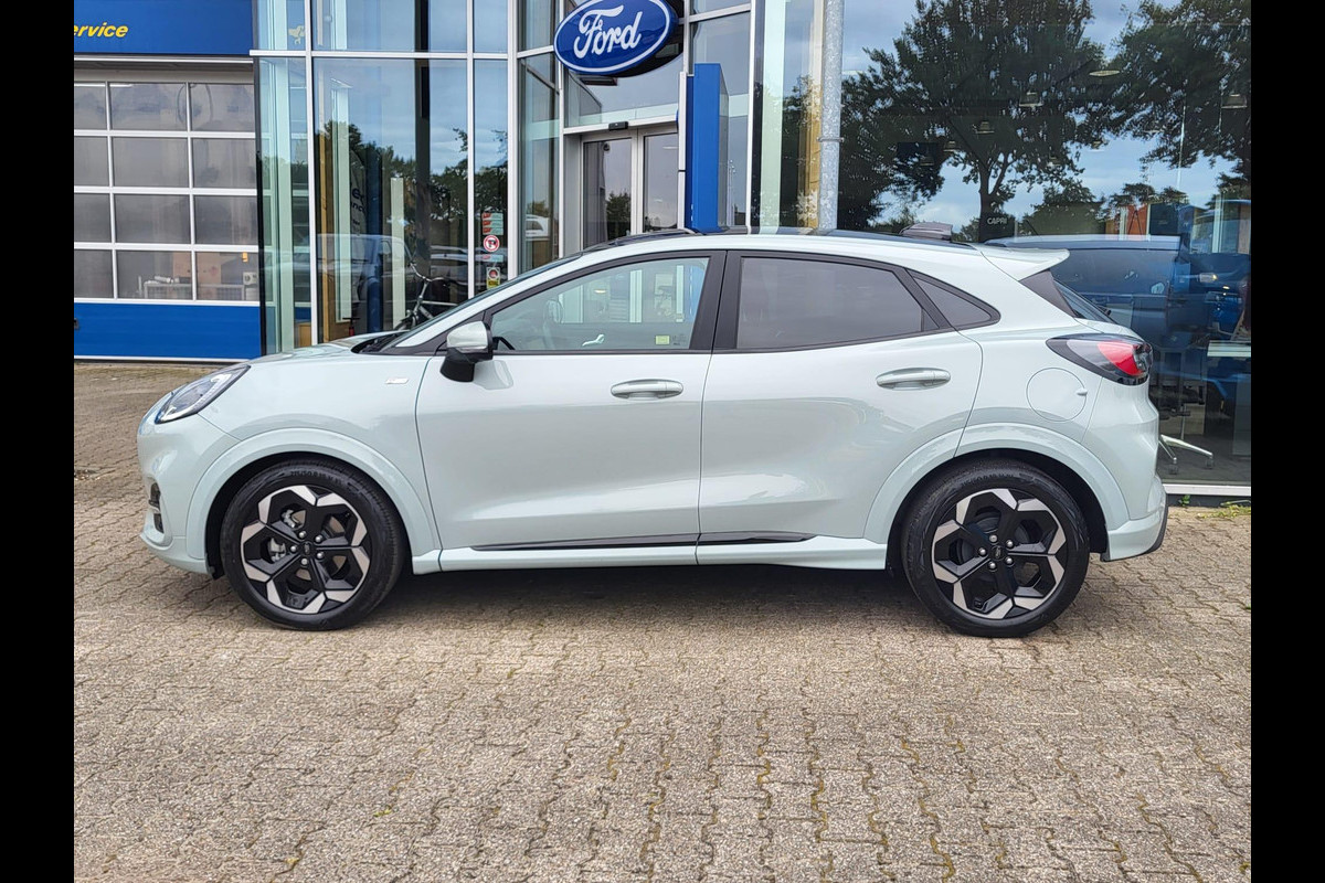 Ford Puma 1.0 EcoBoost Hybrid ST-Line X 155pk Automaat | Panoramadak | Afneembare trekhaak | Winter Pack | Adaptive cruise control | 360 graden camera | Bang&Olufsen | Elektrsiche achterklep | Matrix LED Ford Puma 1.0 EcoBoost Hybrid ST-Line X 155pk Automaat | Panoramadak | Afneembare trekhaak | Winter Pack | Adaptive cruise control | 360 graden camera | Bang&Olufsen | Elektrsiche achterklep | Matrix LED