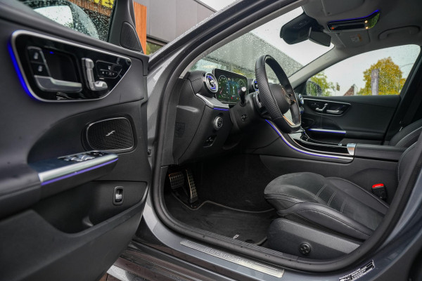 Mercedes-Benz C-Klasse C300 279PK AMG 360 Camera Navigatie Ambient DAB+ Leer Stoelverw. Side Assist