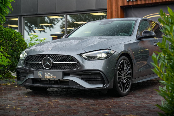 Mercedes-Benz C-Klasse C300 279PK AMG 360 Camera Navigatie Ambient DAB+ Leer Stoelverw. Side Assist