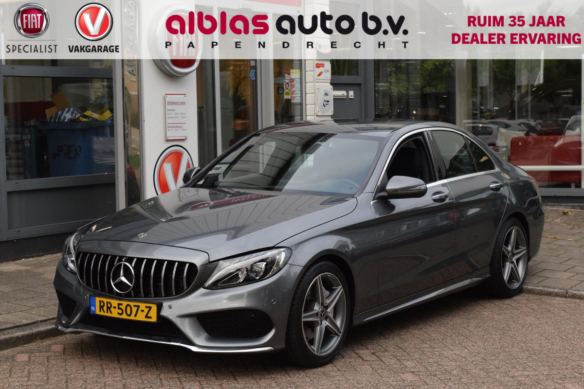 Mercedes-Benz C-Klasse 180 Bus.Solution AMG|Leer|Camera|4 nw banden Mercedes-Benz C-Klasse 180 Bus.Solution AMG|Leer|Camera|4 nw banden