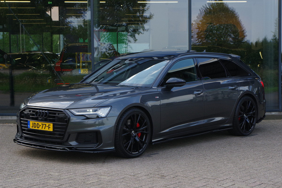 Audi A6 Avant 55 TFSI e Quattro Pro Line S-Line Competition 367 PK PHEV, Panoramadak, Trekhaak, Matrix LED, 360 Camera Audi A6 Avant 55 TFSI e Quattro Pro Line S-Line Competition 367 PK PHEV, Panoramadak, Trekhaak, Matrix LED, 360 Camera
