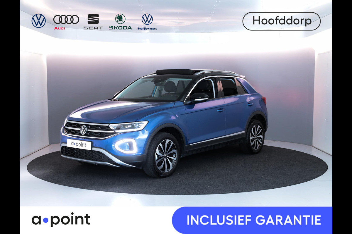 Volkswagen T-Roc 1.5 TSI Style 150 pk Automaat (DSG) | Verlengde garantie | Navigatie | Panoramadak | Parkeersensoren (Park assist) | Achteruitrijcamera | Stoelverwarming | Volkswagen T-Roc 1.5 TSI Style 150 pk Automaat (DSG) | Verlengde garantie | Navigatie | Panoramadak | Parkeersensoren (Park assist) | Achteruitrijcamera | Stoelverwarming |