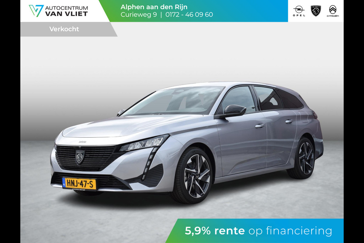 Peugeot 308 SW 1.6 Plug-in Hybrid 180 Active Pack Business ADAPTIEVE CRUISECONTROL | NAVI & CARPLAY | PARKEERSENSOREN |
