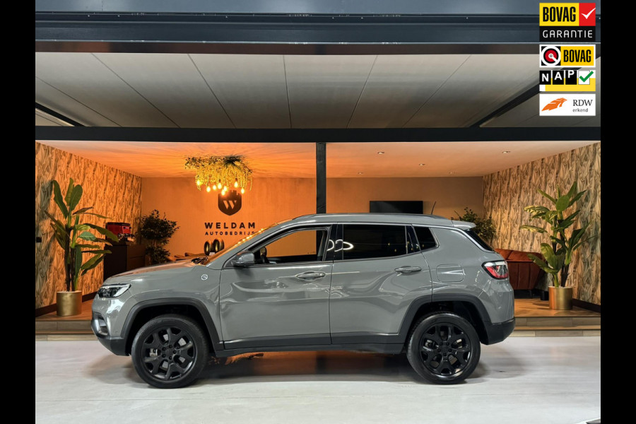 Jeep Compass 4xe 240 Plug-in Hybrid Trail Rated 4x4 Garantie Memory 360 Stoelventilatie Carplay Blindspot StuurVW StoelVW Rijklaar