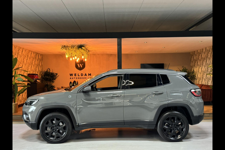 Jeep Compass 4xe 240 Plug-in Hybrid Trail Rated 4x4 Garantie Memory 360 Stoelventilatie Carplay Blindspot StuurVW StoelVW Rijklaar