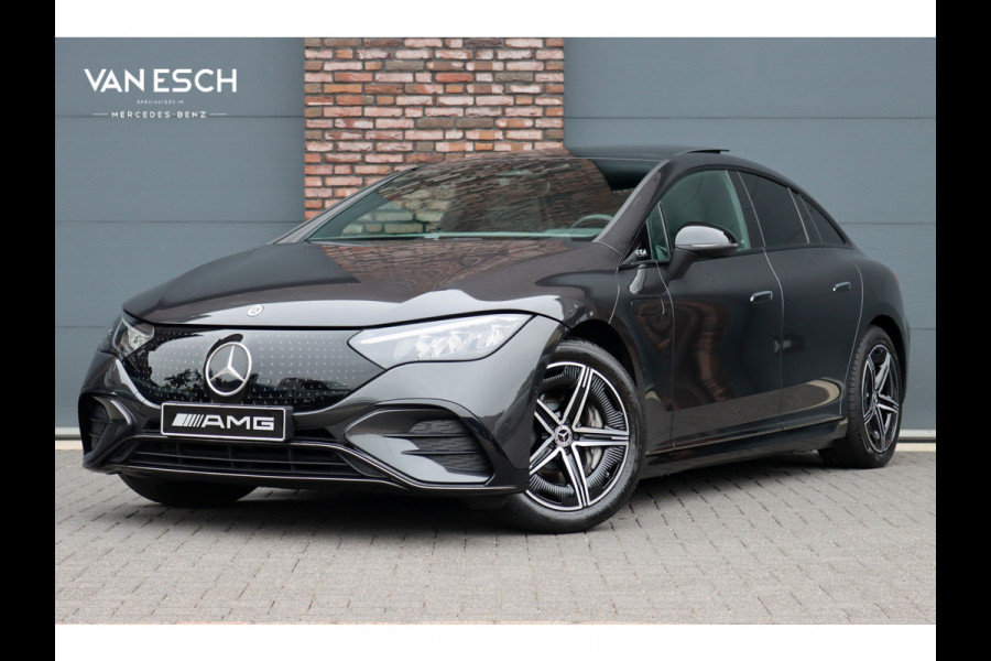 Mercedes-Benz EQE 300 AMG Line 89 kWh | Distronic | Panoramadak | Burmester | Dodehoekassistent | Memory | Warmtepomp | Camera | Rijassistentiepakket | Keyless Go |