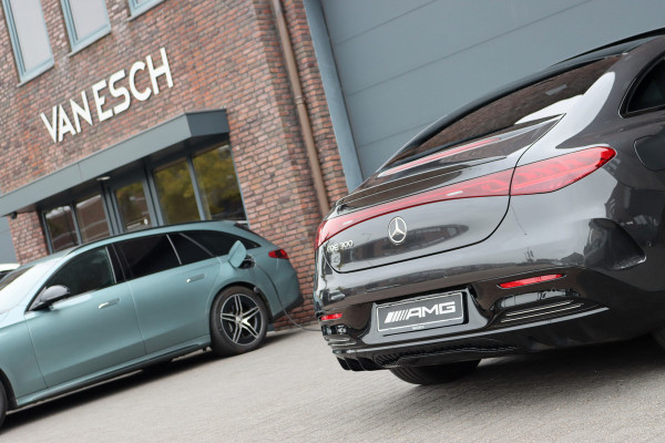 Mercedes-Benz EQE 300 AMG Line 89 kWh | Distronic | Panoramadak | Burmester | Dodehoekassistent | Memory | Warmtepomp | Camera | Rijassistentiepakket | Keyless Go |