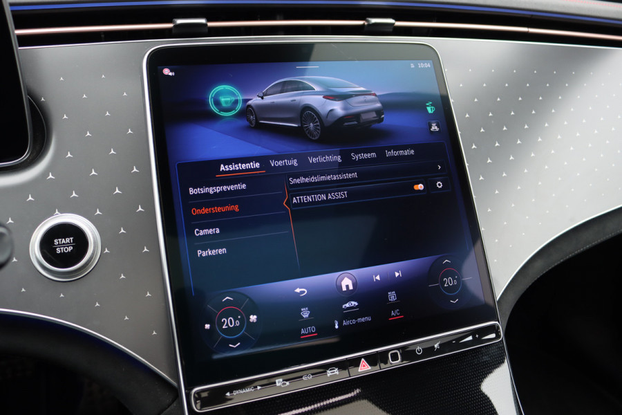 Mercedes-Benz EQE 300 AMG Line 89 kWh | Distronic | Panoramadak | Burmester | Dodehoekassistent | Memory | Warmtepomp | Camera | Rijassistentiepakket | Keyless Go |