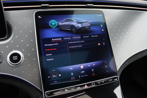 Mercedes-Benz EQE 300 AMG Line 89 kWh | Distronic | Panoramadak | Burmester | Dodehoekassistent | Memory | Warmtepomp | Camera | Rijassistentiepakket | Keyless Go |