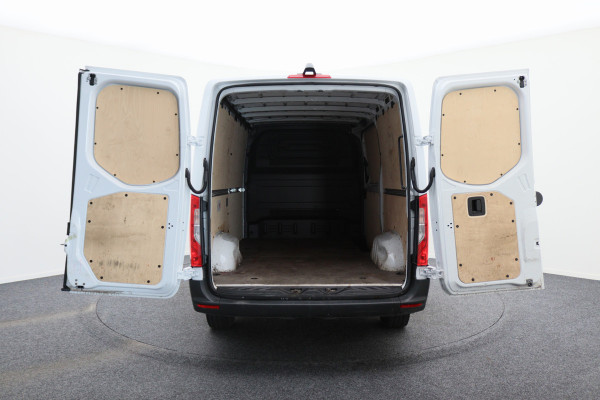 Mercedes-Benz Sprinter 317 CDI Aut. L2H1 Leer, 3-Zits, Airco, Standkachel, Apple Carplay, Cruise, Bluetooth, DAB