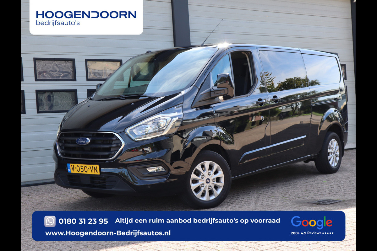 Ford Transit Custom 2.0 TDCI 131pk Euro 6 Automaat DC 5 pers. - 2x Schuifdr. - Trekhaak Ford Transit Custom 2.0 TDCI 131pk Euro 6 Automaat DC 5 pers. - 2x Schuifdr. - Trekhaak