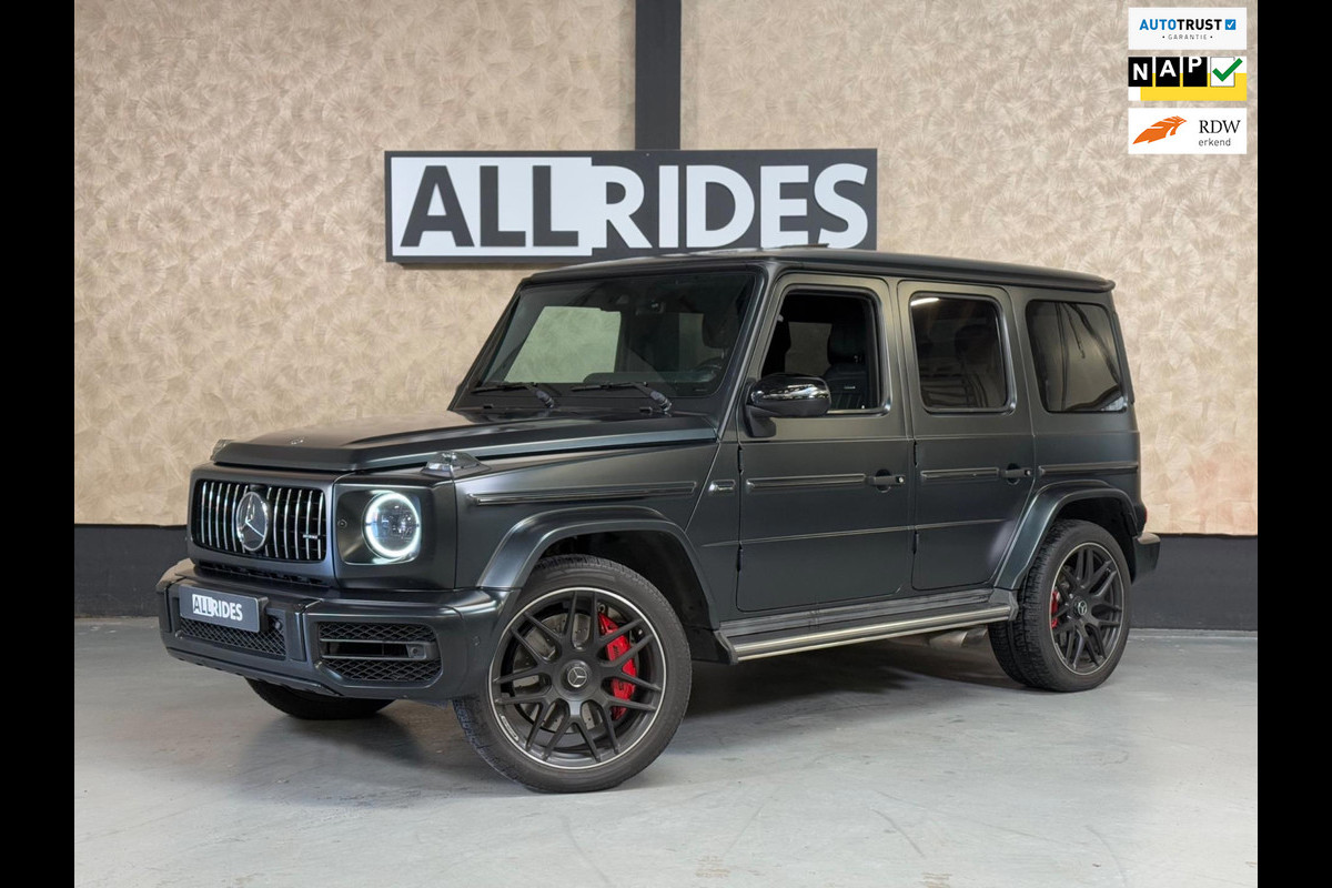 Mercedes-Benz G-Klasse 63 AMG | Magno Black | 360 camera | stoel-massage/ventilatie | Burmester | Alcantara Mercedes-Benz G-Klasse 63 AMG | Magno Black | 360 camera | stoel-massage/ventilatie | Burmester | Alcantara