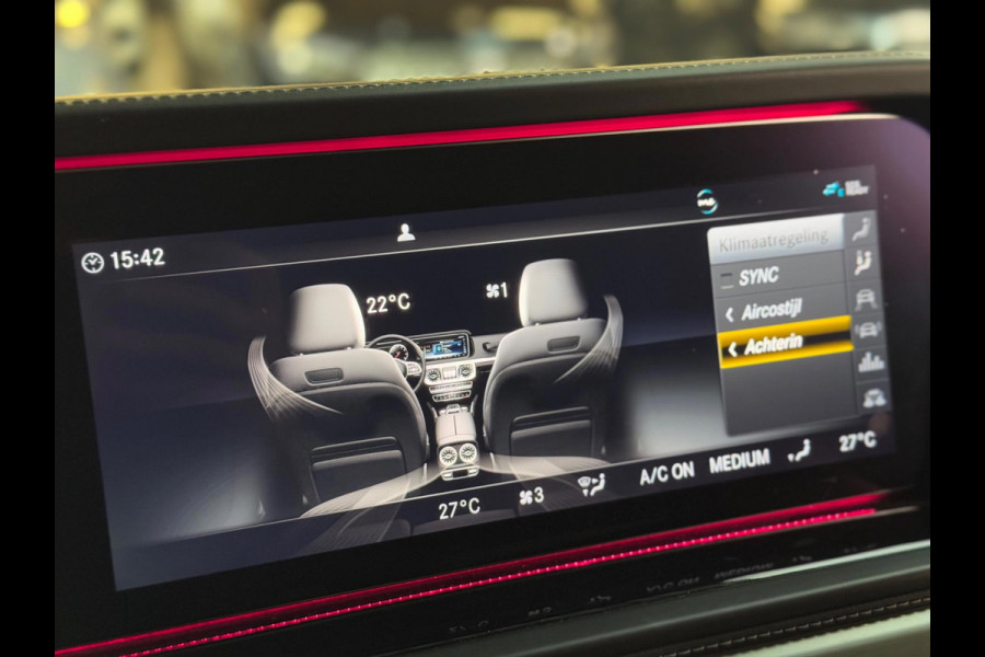 Mercedes-Benz G-Klasse 63 AMG | Magno Black | 360 camera | stoel-massage/ventilatie | Burmester | Alcantara