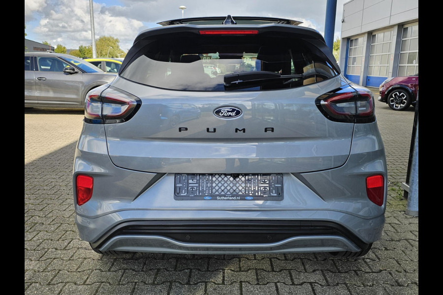 Ford Puma 1.0 EcoBoost Hybrid ST-Line X 155pk Automaat | Panoramadak | Afneembare trekhaak | Winter Pack | Adaptive cruise control | 360 graden camera | Bang&Olufsen | Elektrsiche achterklep | Matrix LED
