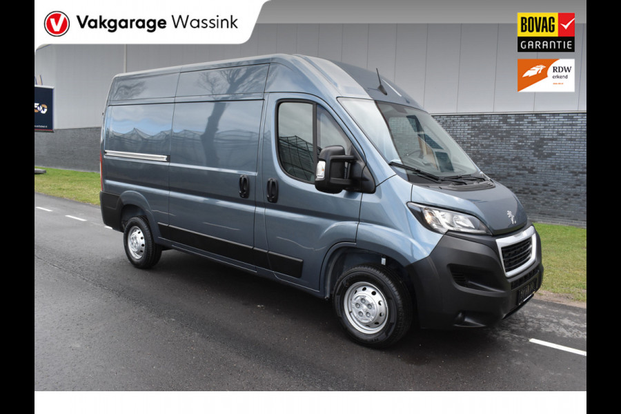 Peugeot Boxer 2.2 BlueHDi 140 L2H2 3.3t L2 H2 BPM vrij |Clima navi/carplay Cruise 3-zits Euro 6 Ook LEASE mogelijkheden