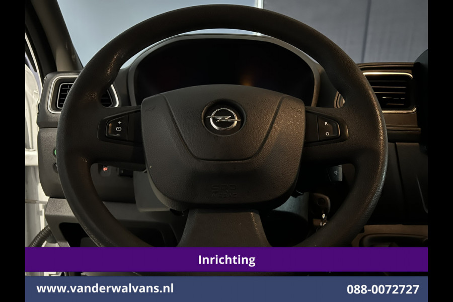Opel Movano 2.3 Turbo 150pk L2H2 Inrichting Euro6 Airco | Omvormer | Camera | Navigatie | 2500kg Trekhaak Cruisecontrol, Parkeersensoren, Bijrijdersbank