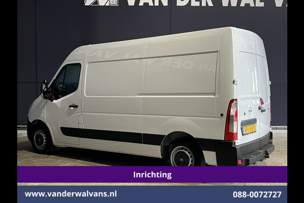 Opel Movano 2.3 Turbo 150pk L2H2 Inrichting Euro6 Airco | Omvormer | Camera | Navigatie | 2500kg Trekhaak Cruisecontrol, Parkeersensoren, Bijrijdersbank