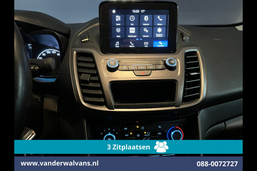 Ford Transit Connect 1.5 EcoBlue L1H1 Euro6 Airco | 3-Zits | Camera | Apple Carplay | Android Auto | Cruisecontrol Verwarmde voorruit, Trekhaak, Parkeersensoren, Bijrijdersbank