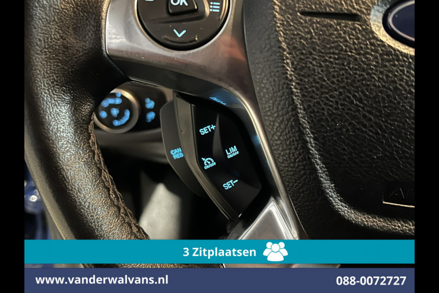 Ford Transit Connect 1.5 EcoBlue L1H1 Euro6 Airco | 3-Zits | Camera | Apple Carplay | Android Auto | Cruisecontrol Verwarmde voorruit, Trekhaak, Parkeersensoren, Bijrijdersbank