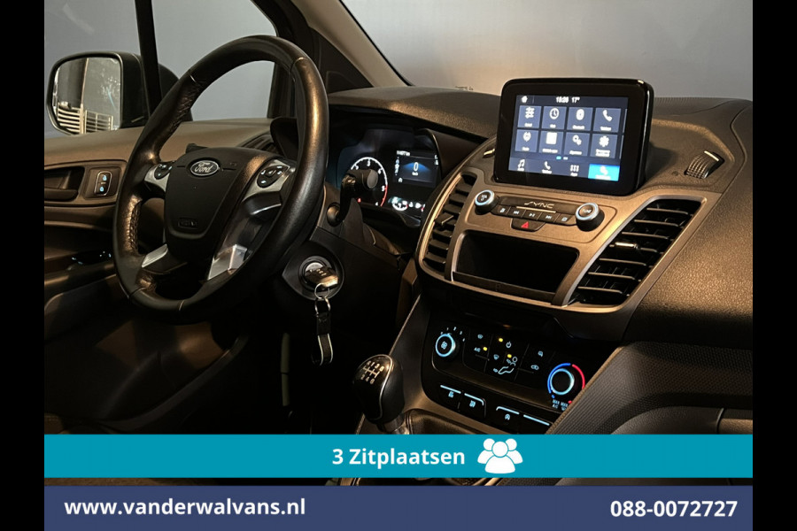 Ford Transit Connect 1.5 EcoBlue L1H1 Euro6 Airco | 3-Zits | Camera | Apple Carplay | Android Auto | Cruisecontrol Verwarmde voorruit, Trekhaak, Parkeersensoren, Bijrijdersbank