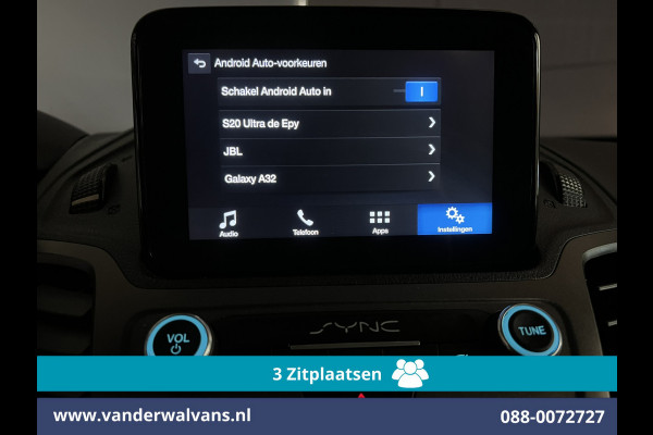 Ford Transit Connect 1.5 EcoBlue L1H1 Euro6 Airco | 3-Zits | Camera | Apple Carplay | Android Auto | Cruisecontrol Verwarmde voorruit, Trekhaak, Parkeersensoren, Bijrijdersbank
