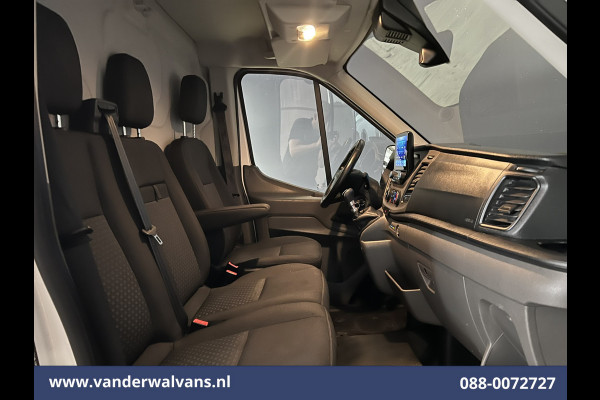 Ford Transit 2.0TDCI 131pk L4H3 Euro6 Airco | Camera | Navigatie | Apple Carplay | Android Auto | Cruisecontrol LED, Verwarmde voorruit, Stoelverwarming, Parkeersensoren, Bijrijdersbank