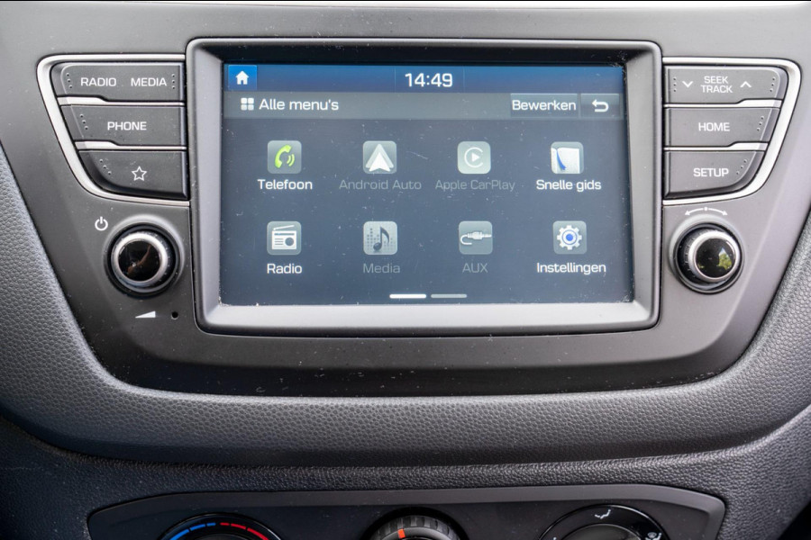 Hyundai i20 1.0 T-GDI Comfort|Prijs rijklaar incl. 12 mnd garantie| Stoel/stuurverwarming Bluetooth Carplay Camera PDC achter