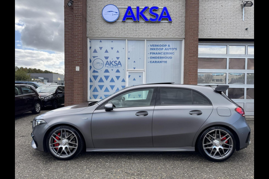 Mercedes-Benz A-Klasse AMG 45 S 4MATIC+ Edition 1 421pk Fabrieksgarantie Pano Burmeister Memory Blindspot Mercedes-Benz A-Klasse AMG 45 S 4MATIC+ Edition 1 421pk Fabrieksgarantie Pano Burmeister Memory Blindspot