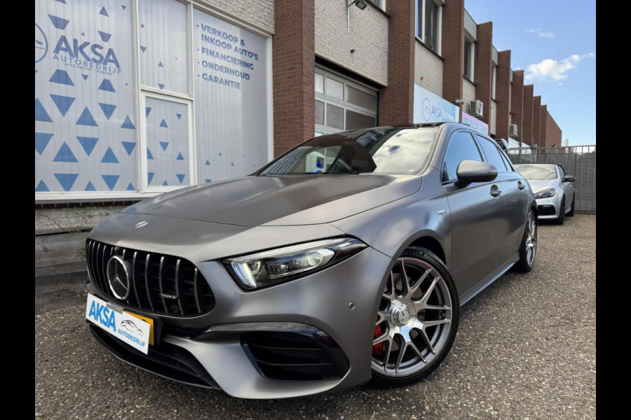 Mercedes-Benz A-Klasse AMG 45 S 4MATIC+ Edition 1 421pk Fabrieksgarantie Pano Burmeister Memory Blindspot Mercedes-Benz A-Klasse AMG 45 S 4MATIC+ Edition 1 421pk Fabrieksgarantie Pano Burmeister Memory Blindspot