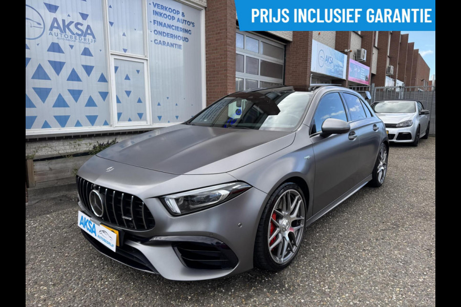 Mercedes-Benz A-Klasse AMG 45 S 4MATIC+ Edition 1 421pk Fabrieksgarantie Pano Burmeister Memory Blindspot Mercedes-Benz A-Klasse AMG 45 S 4MATIC+ Edition 1 421pk Fabrieksgarantie Pano Burmeister Memory Blindspot