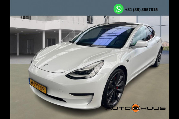 Tesla Model 3 Performance AWD 75 kWh | Autopilot | Panorama | Leder |