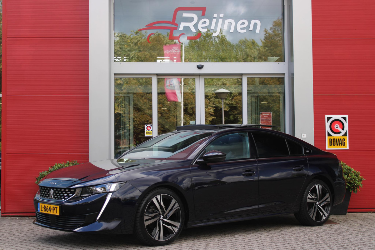 Peugeot 508 1.6 180PK GT AUTOMAAT | PANORAMISCH SCHUIF/ KANTELDAK | FULL LED KOPLAMPEN | 19" AUGUSTA LICHTMETALEN VELGEN | APPLE CARPLAY / ANDROID AUTO | CAMERA VOOR / ACHTER | PARKEERHULP VOOR / ACHTER | DODOHOEK DETECTIE | KEYLESS ENTRY / START | EXTRA GETINTE RUITEN ACHTER | HALF LEDER / ALCANTARA | COMFORT STOELEN | STOELVERWARMING | FOCAL PREMIUM AUDIO | NAVIGATIE | ELEKTRISCH BEDIENBARE ACHTERKLEP | ADAPTIVE CRUISE CONTROL | 8 TRAPS AUTOMAAT MET SCHAKELFLIPPERS | DONKERE HEMELBEKLEDING | Peugeot 508 1.6 180PK GT AUTOMAAT | PANORAMISCH SCHUIF/ KANTELDAK | FULL LED KOPLAMPEN | 19" AUGUSTA LICHTMETALEN VELGEN | APPLE CARPLAY / ANDROID AUTO | CAMERA VOOR / ACHTER | PARKEERHULP VOOR / ACHTER | DODOHOEK DETECTIE | KEYLESS ENTRY / START | EXTRA GETINTE RUITEN ACHTER | HALF LEDER / ALCANTARA | COMFORT STOELEN | STOELVERWARMING | FOCAL PREMIUM AUDIO | NAVIGATIE | ELEKTRISCH BEDIENBARE ACHTERKLEP | ADAPTIVE CRUISE CONTROL | 8 TRAPS AUTOMAAT MET SCHAKELFLIPPERS | DONKERE HEMELBEKLEDING |