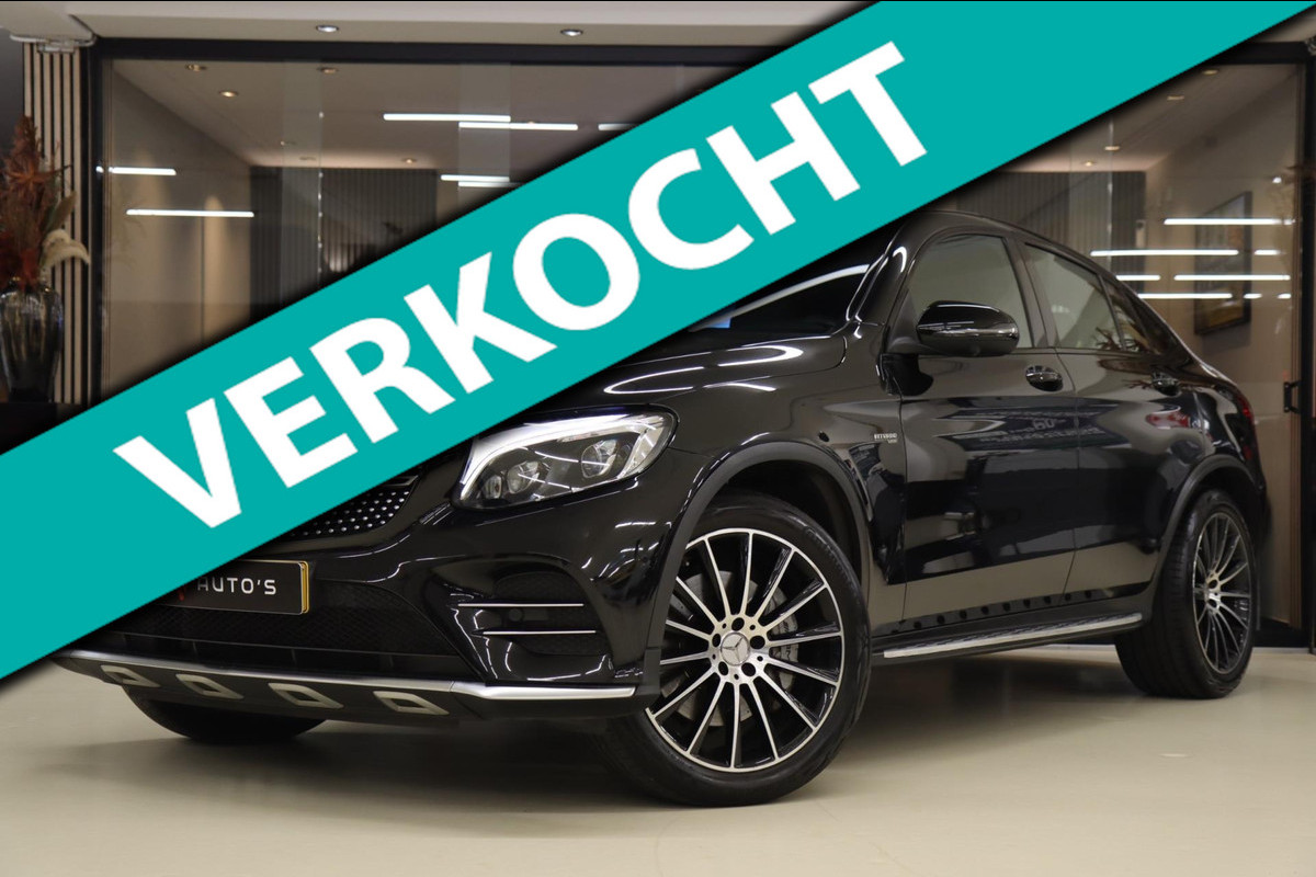 Mercedes-Benz GLC Coupé AMG 43 4MATIC PANODAK/KEYLES/LANEASSIST/LUCHT/360CAM/SFEER/BURM/VOL Mercedes-Benz GLC Coupé AMG 43 4MATIC PANODAK/KEYLES/LANEASSIST/LUCHT/360CAM/SFEER/BURM/VOL