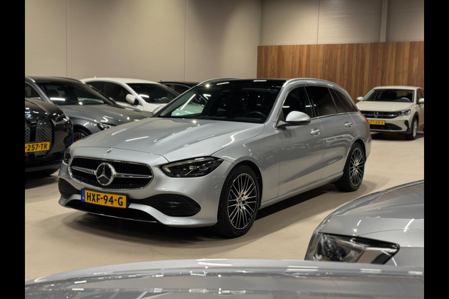 Mercedes-Benz C-Klasse Estate 180 Business Line, Pano, Apple Carplay, Ambiënte Light, Private Glas, Cam, PDC, 18"Velg, Onderhoud